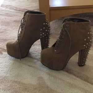 6inch spiked heels